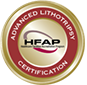 Advanced Lithotripsy Certification badge